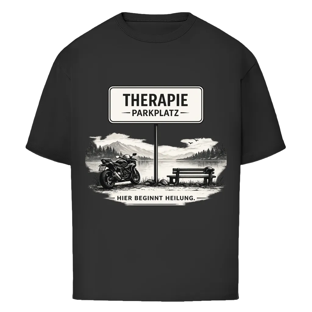 Oversized T-Shirt "Therapy Parking"