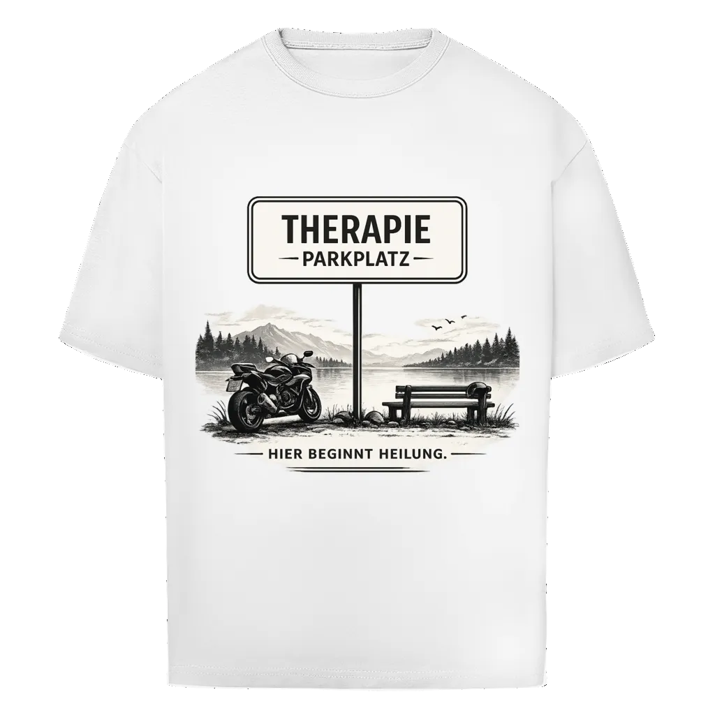 Oversized T-Shirt "Therapy Parking"