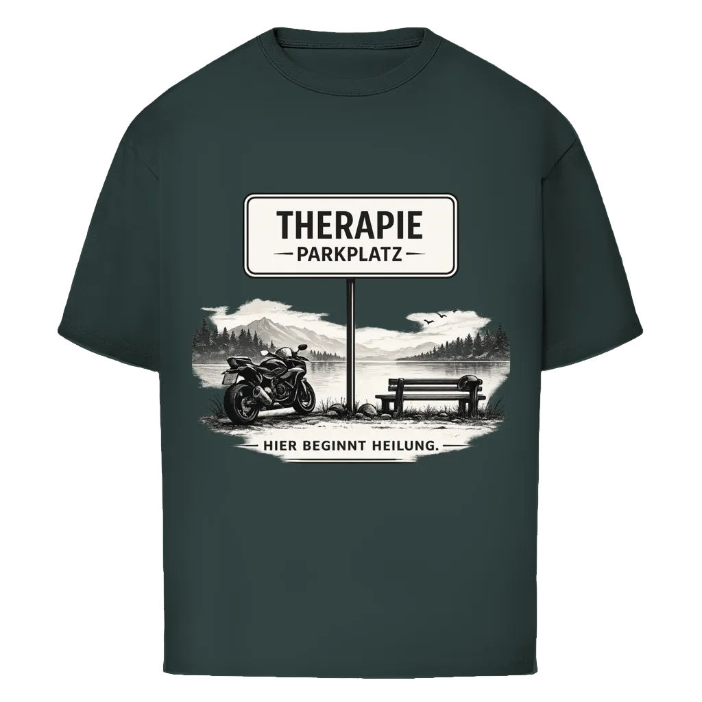 Oversized T-Shirt "Therapy Parking"