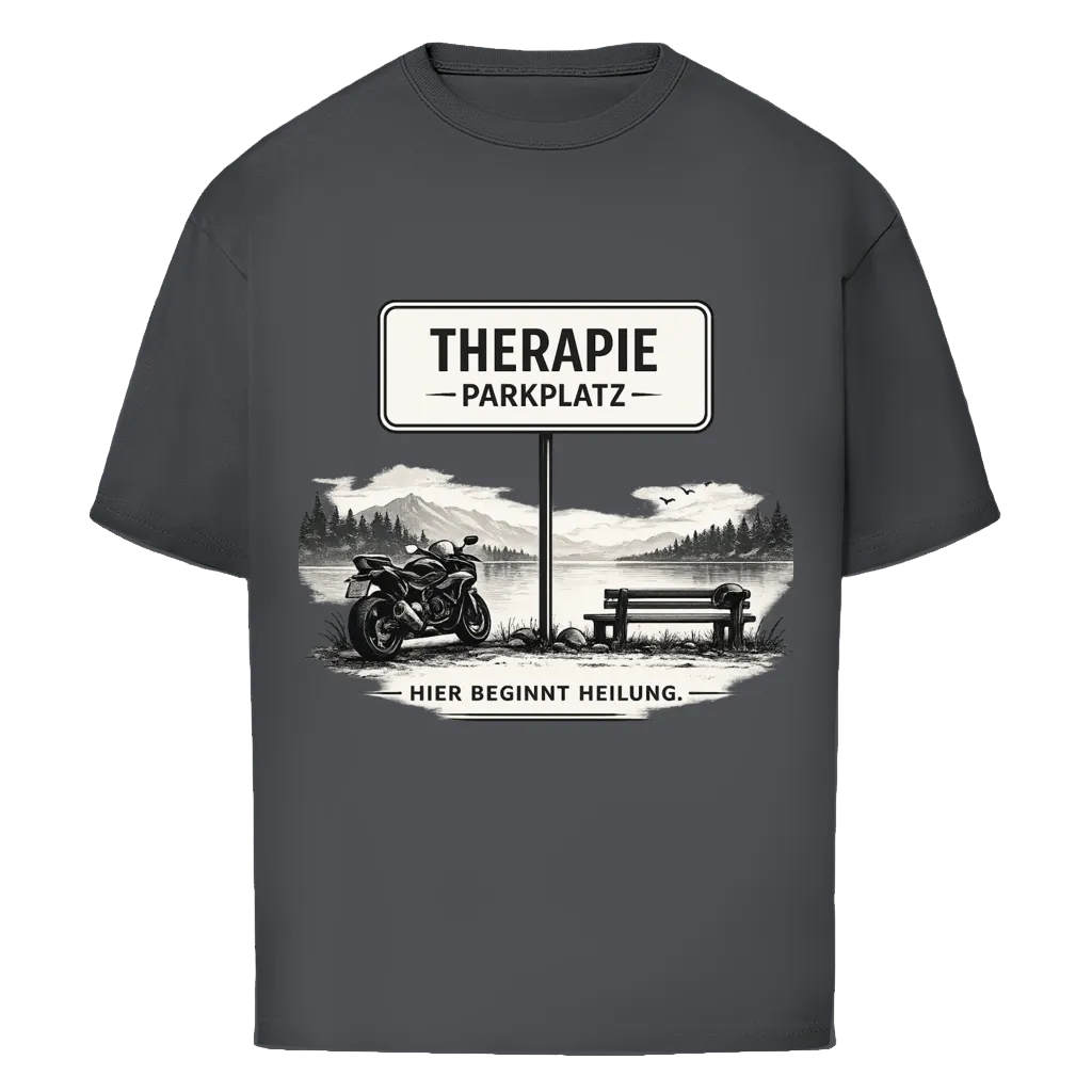 Oversized T-Shirt "Therapy Parking"