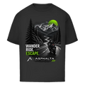 Oversize T-Shirt "WANDER.ESCAPE."