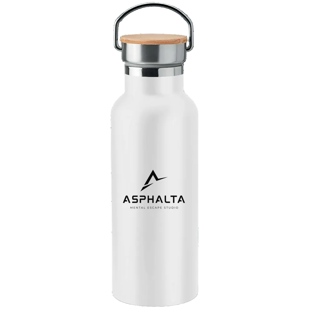 ASPHALTA Edelstahl-Trinkflasche