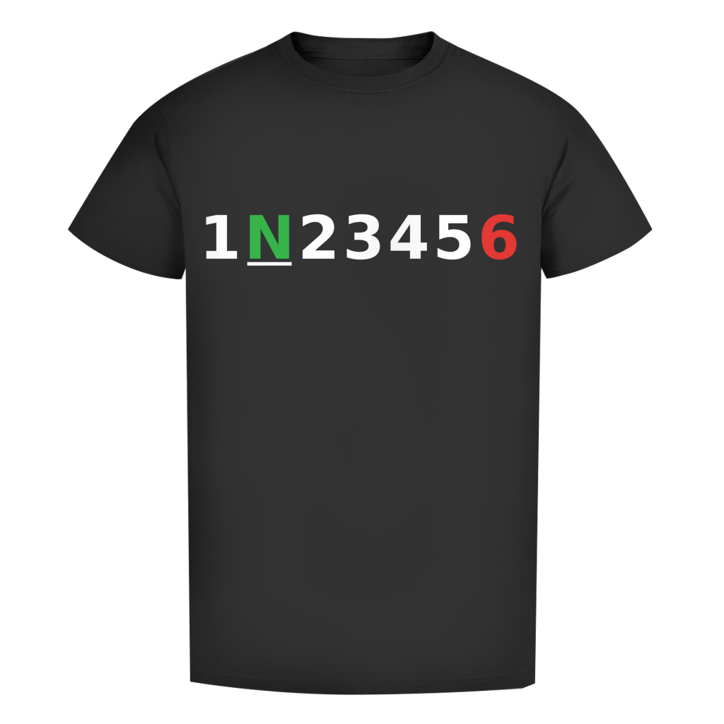 Herren T-Shirt "1N23456"