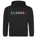 Herren Hoodie "1N23456"