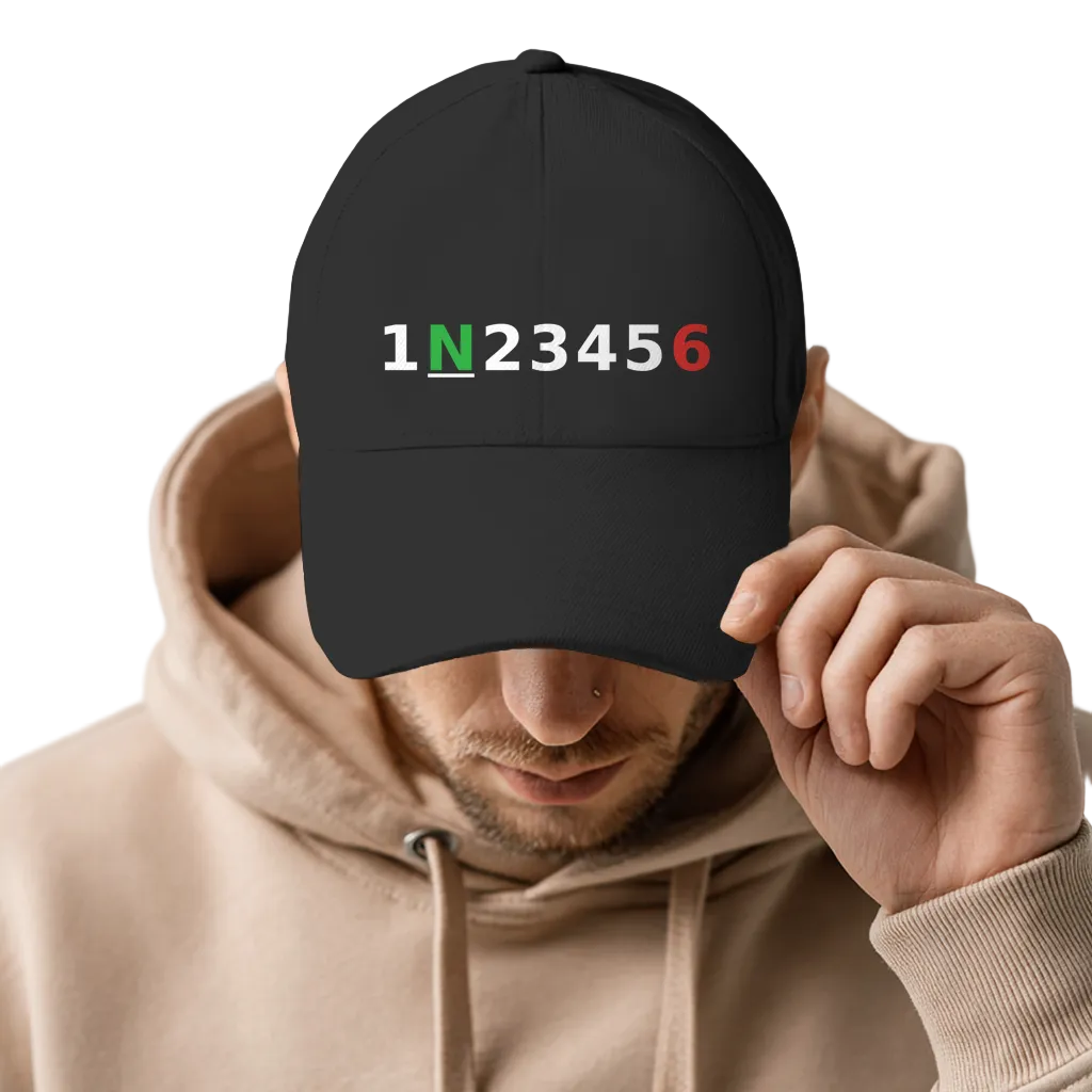 Dad Cap "1N23456"