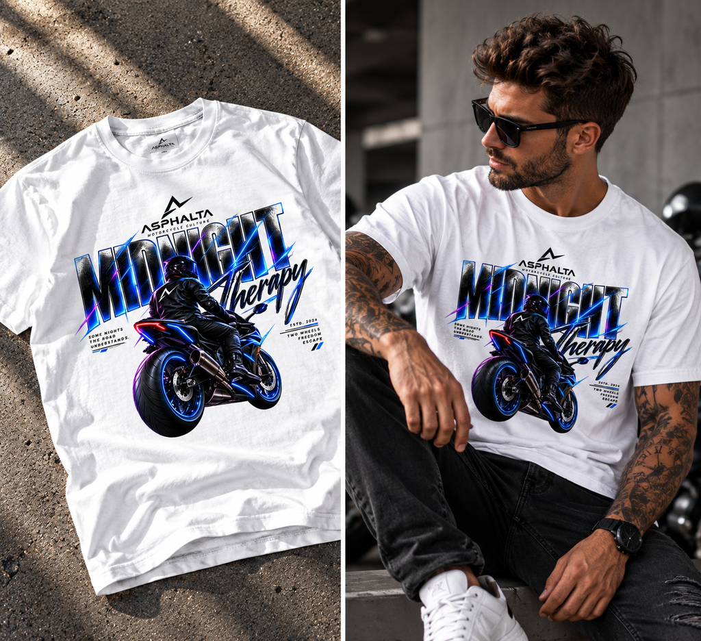 Men's T-shirt "MIDNIGHT THERAPY"