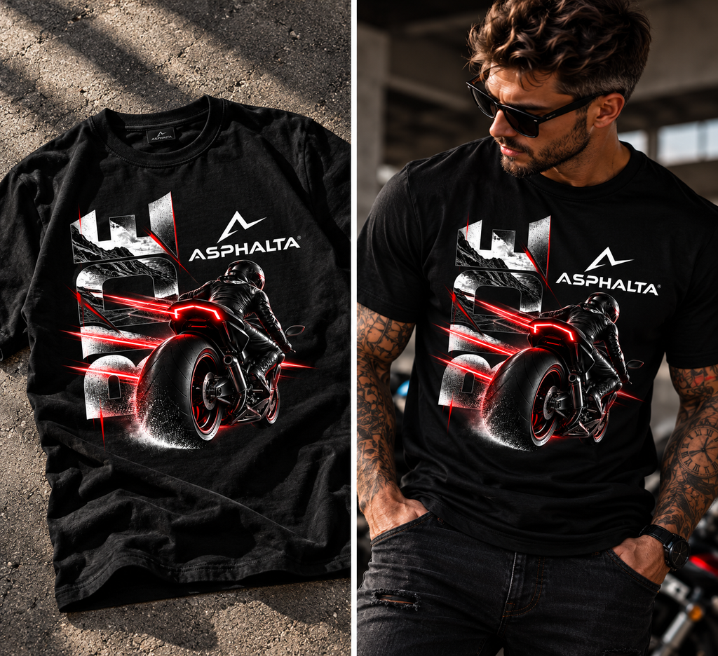 Herren Premium Bio T-Shirt "RIDE"
