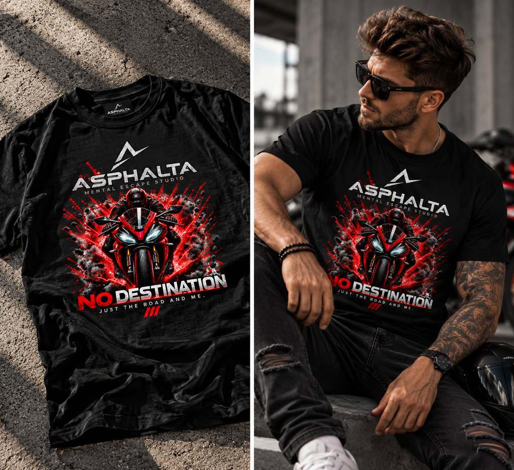 Herren T-Shirt "NO DESTINATION"