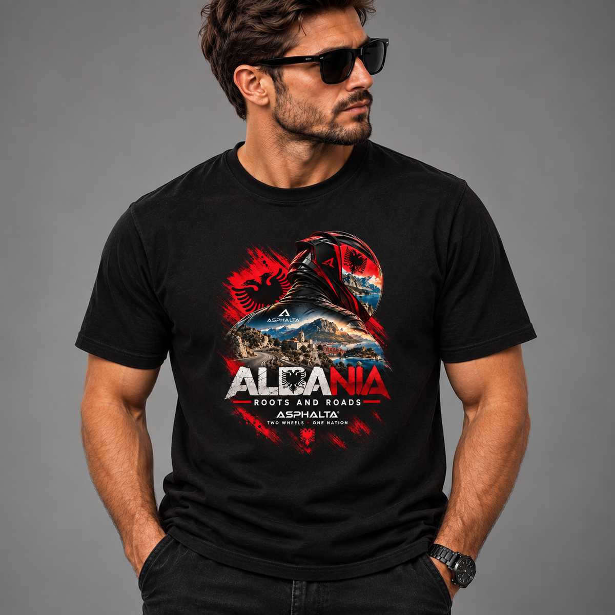 Men's T-Shirt "ALBANIA"