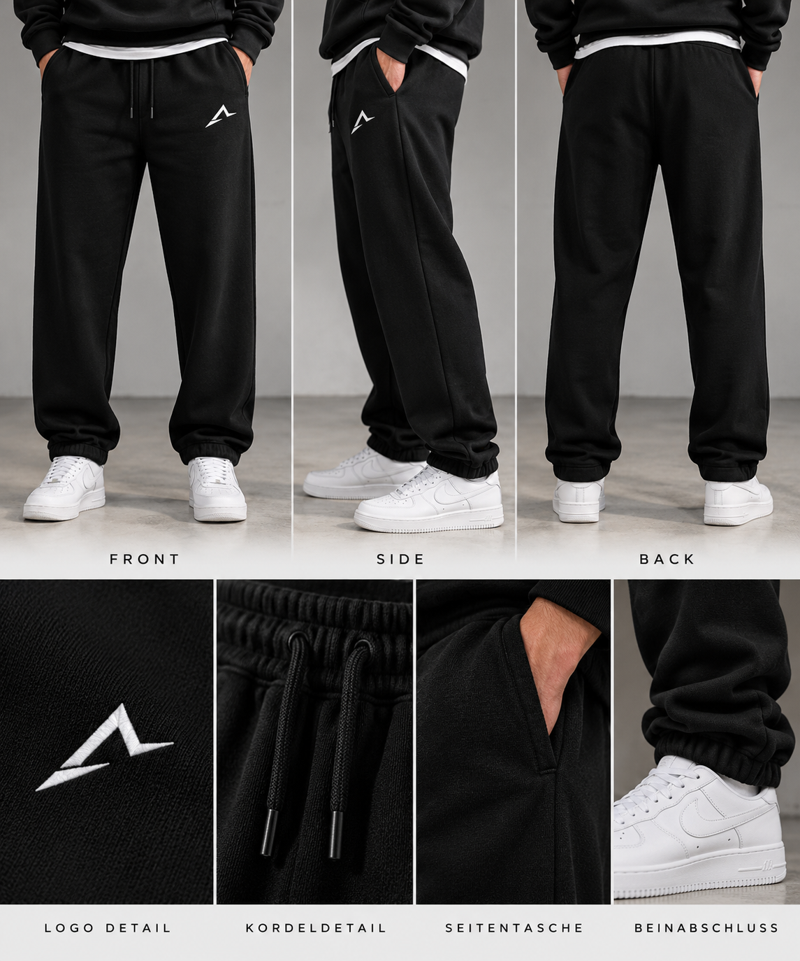 ASPHALTA Oversize Sweatpants
