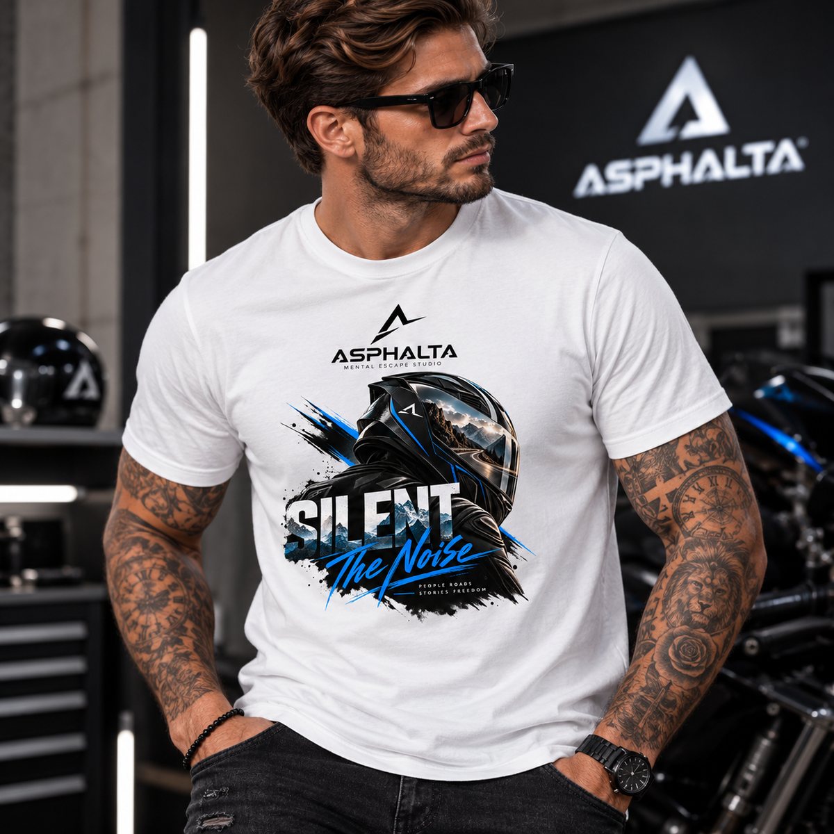 Herren T-Shirt "Silent The Noise"