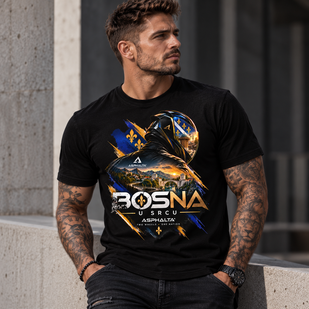 Men's T-shirt "BOSNA u Srcu"
