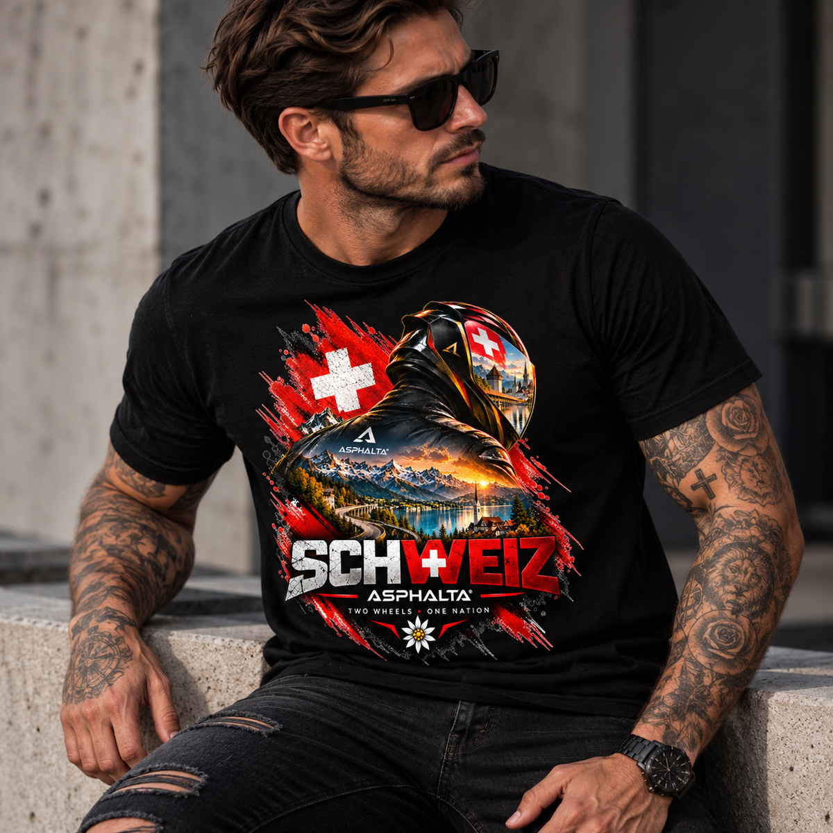 Men's T-shirt "Switzerland"